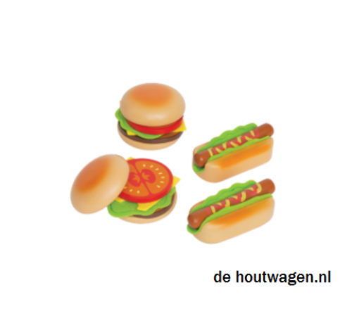 speelgoed hamburgers en hotdogs 